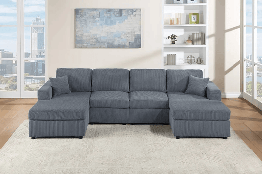 Double Chaise Sectional Sofa
