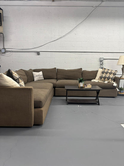Crate & Barrel Lounge 3PC Sectional Couch