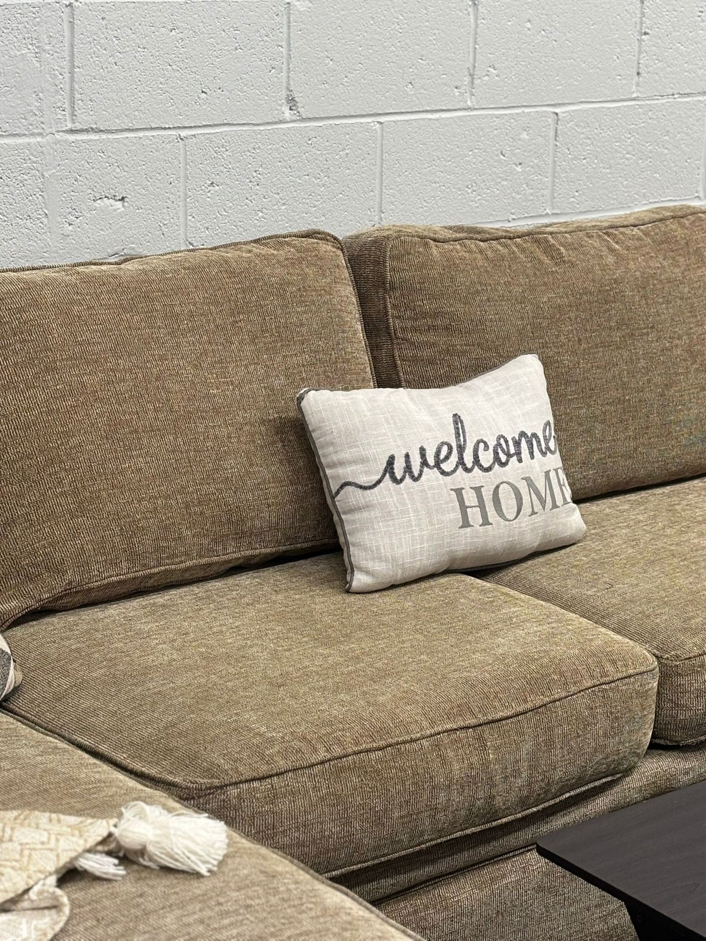 Rowe Double-Chaise Sectional – High-End Comfort & Plush Neutral Fabri