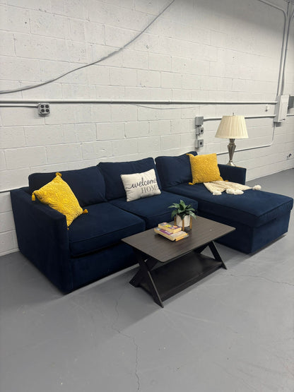 West Elm Harris Storage Sofa & Chaise Sectional