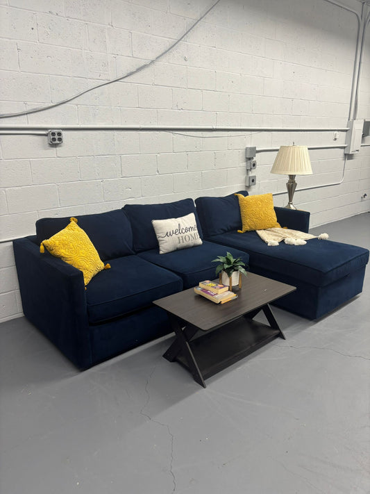 West Elm Harris Storage Sofa & Chaise Sectional