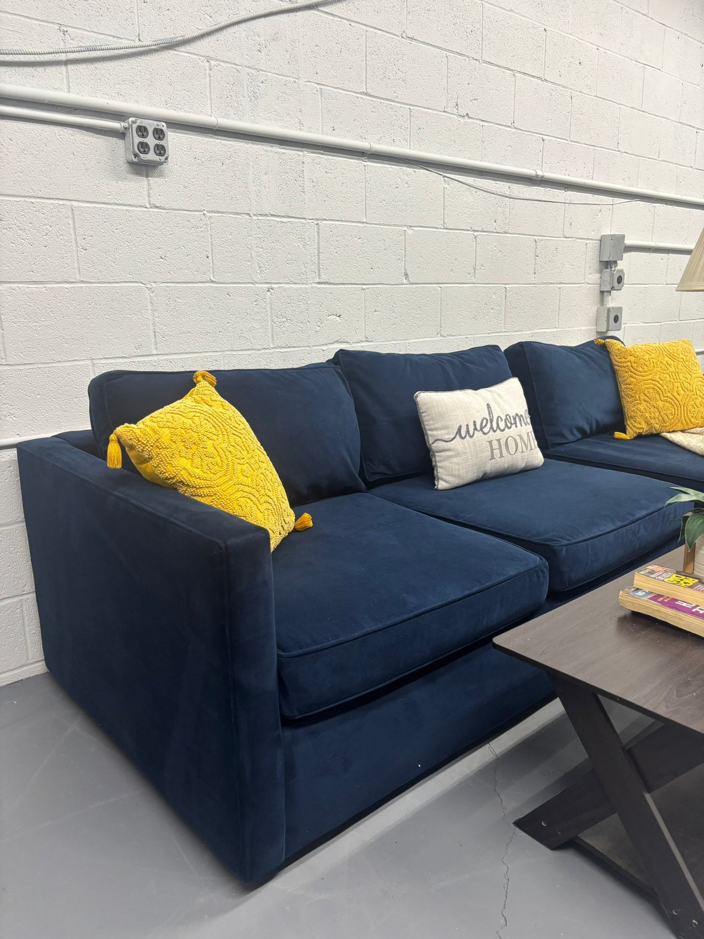 West Elm Harris Storage Sofa & Chaise Sectional