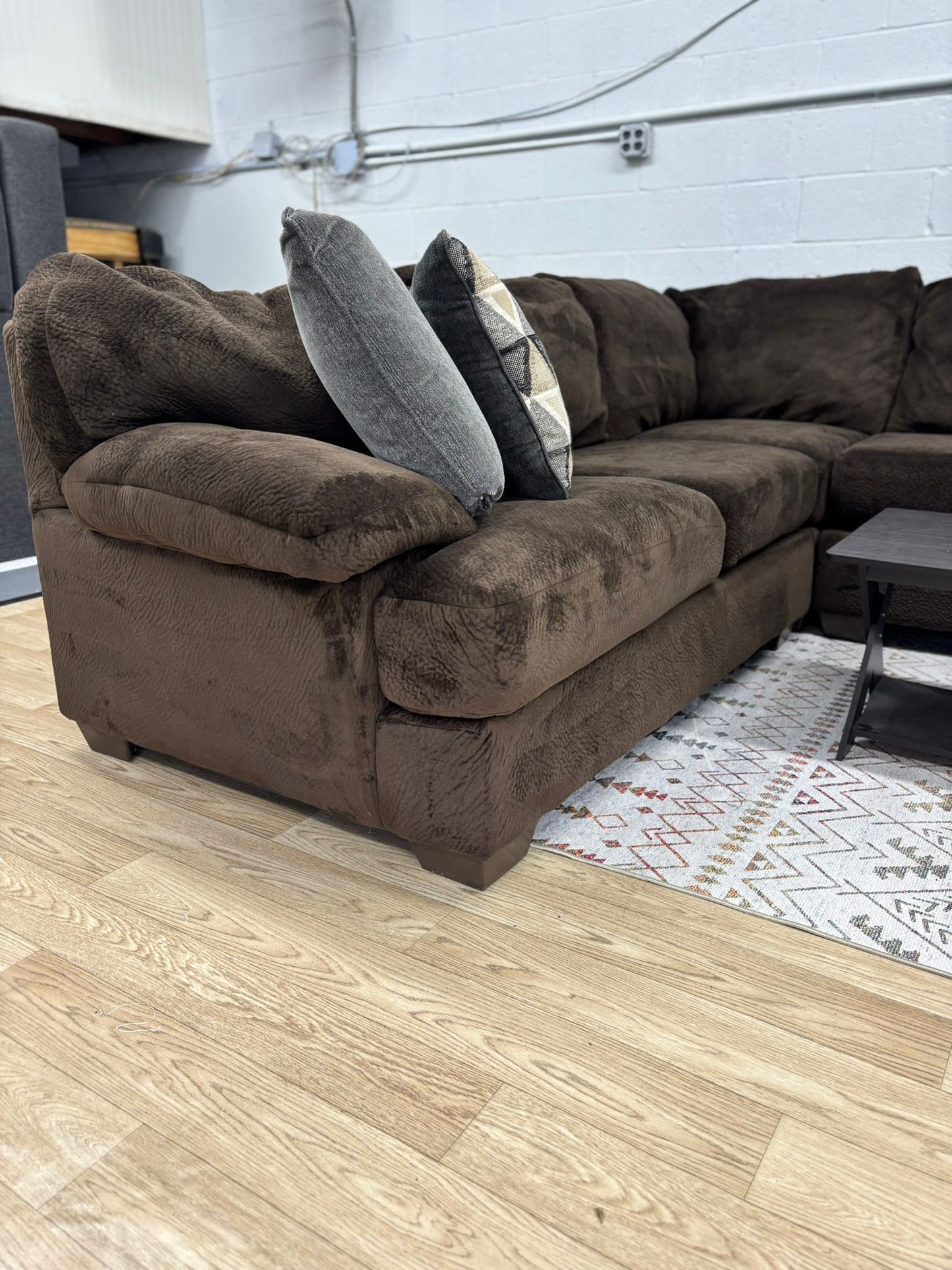Brown Ashley Furniture Sectional Sofa