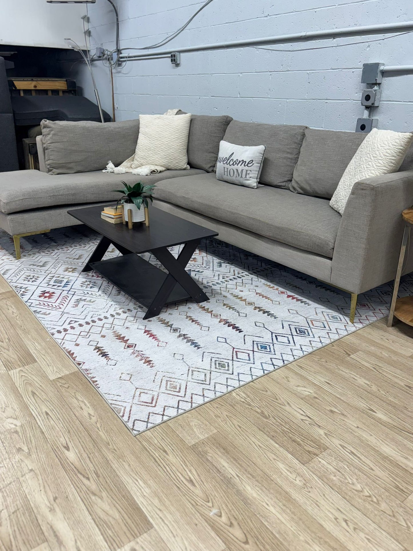 Joybird Ainsley Sectional Sofa W/ Bumper