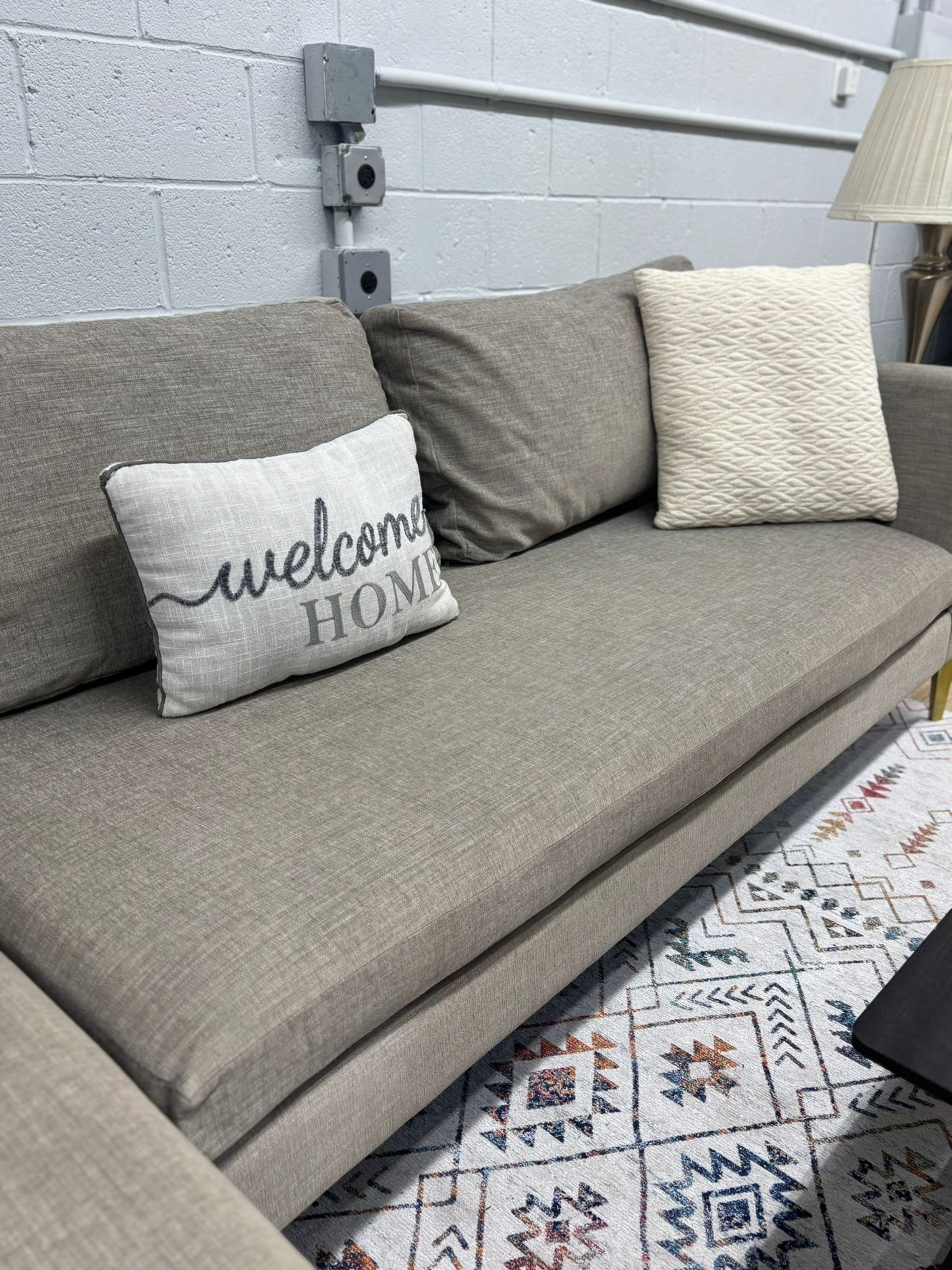 Joybird Ainsley Sectional Sofa W/ Bumper