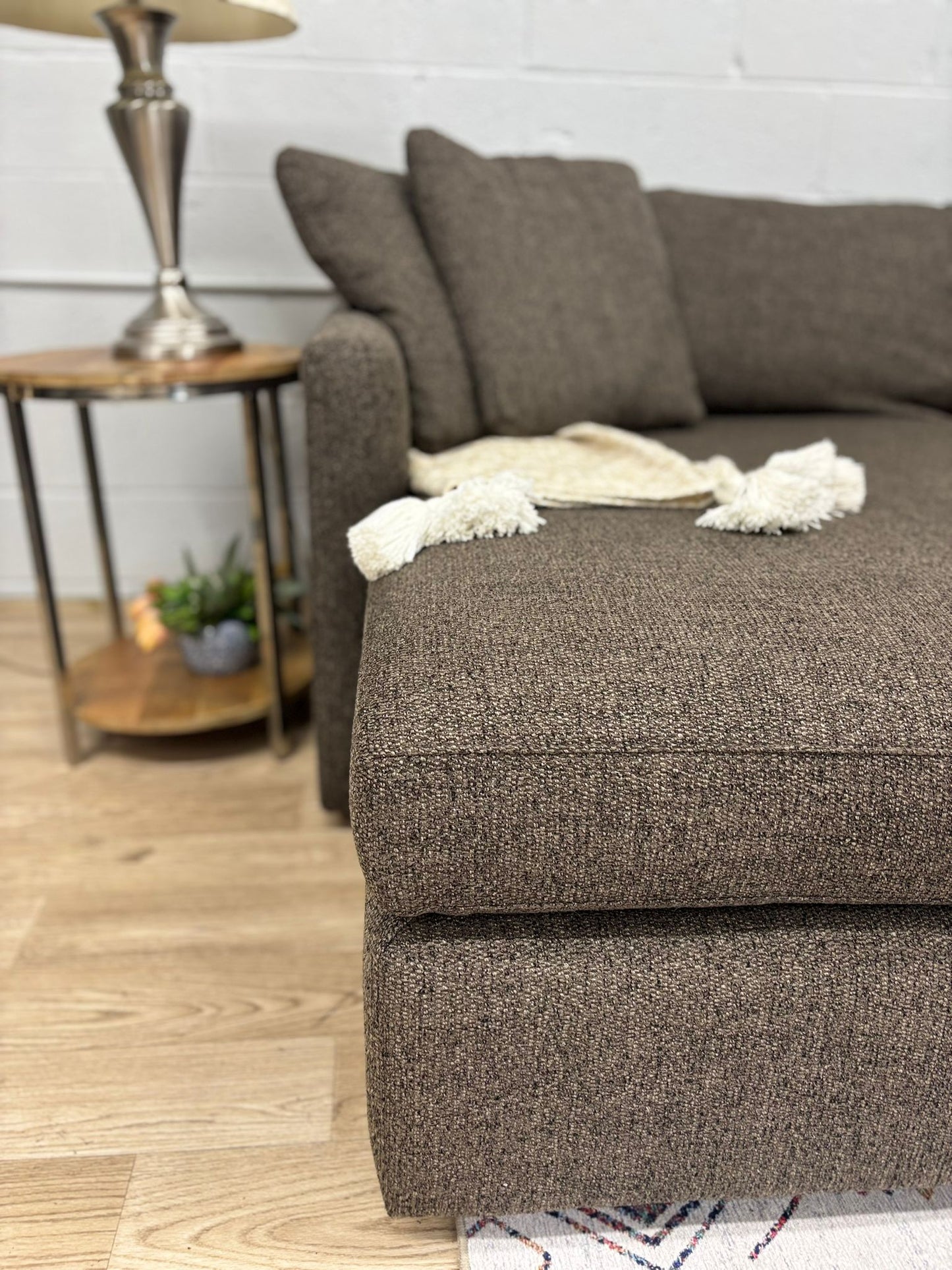 Crate and Barrel Lounge Deep 2-Piece Sectional with Chaise Lounge