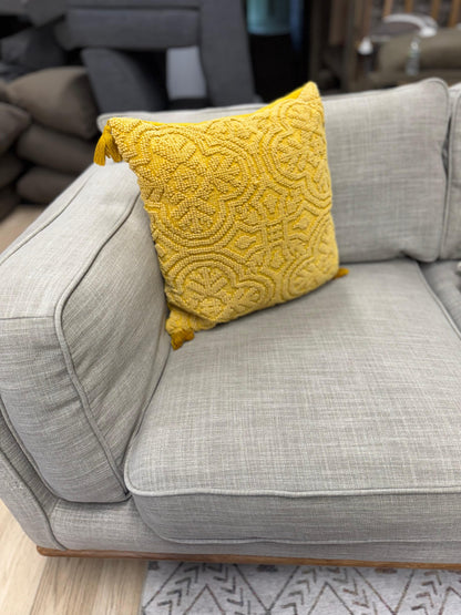 Article Timber 93” Corner Sectional – Pebble Gray