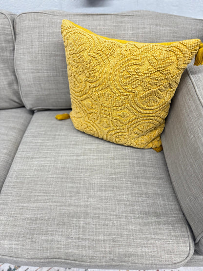 Article Timber 93” Corner Sectional – Pebble Gray