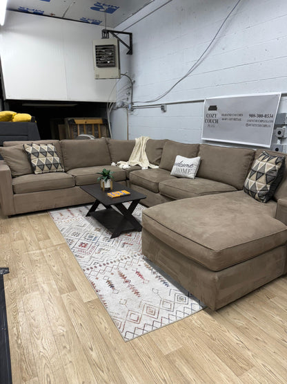 Room and Board Sectional w/ Queen Pullout Sleeper