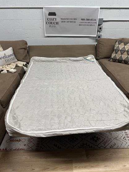 Room and Board Sectional w/ Queen Pullout Sleeper