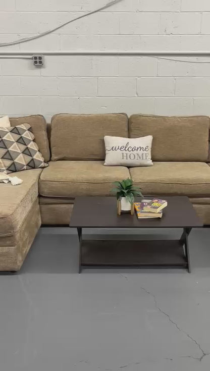 Rowe Double-Chaise Sectional – High-End Comfort & Plush Neutral Fabri