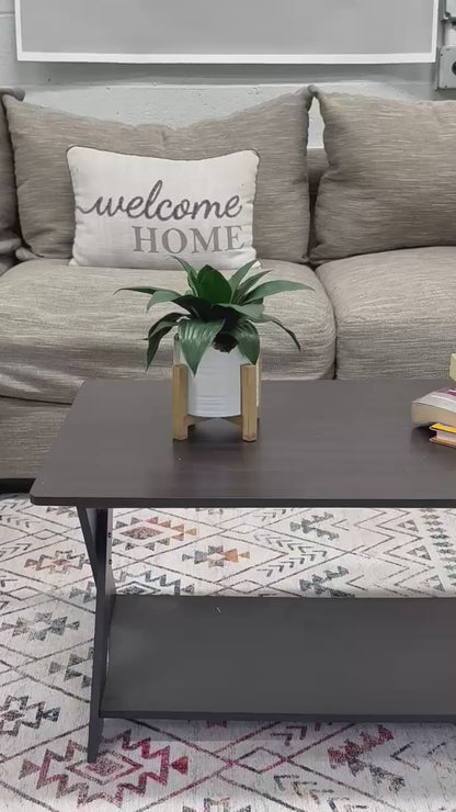 Modern Gray 2-Piece Sectional Sofa w/ Chaise