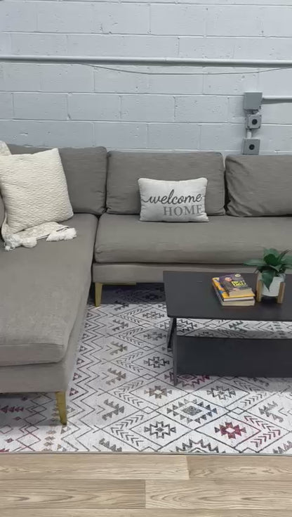 Joybird Ainsley Sectional Sofa W/ Bumper